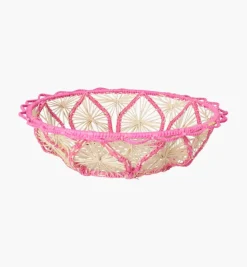 Bread Baskets*Mercedes Salazar Pinky Medium Bread Basket