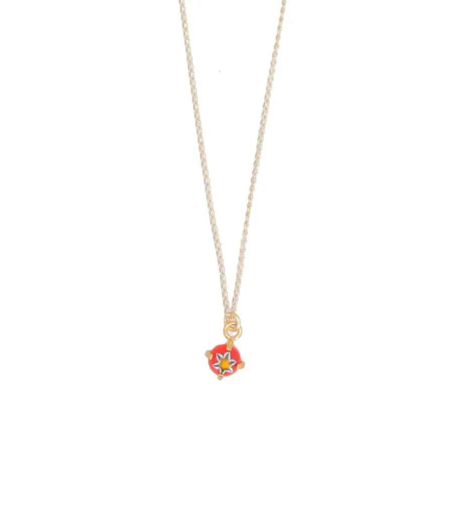 Necklaces*Mercedes Salazar Red Nebula Necklace