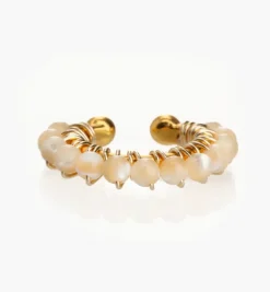 Earrings|Ear Cuffs*Mercedes Salazar River Stone Large Ear Cuff