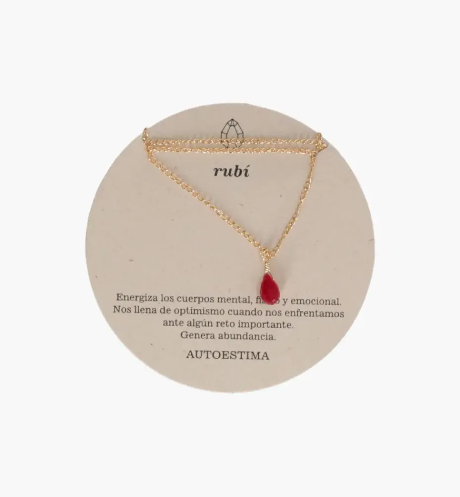Necklaces|Amulets*Mercedes Salazar Ruby Choker Necklace