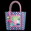Bags*Mercedes Salazar Small Pink Dragon Handbag