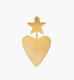 Earrings*Mercedes Salazar Star Heart Earrings