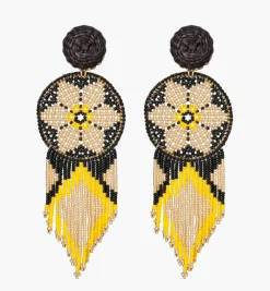 Earrings*Mercedes Salazar Yellow Crisi Earrings
